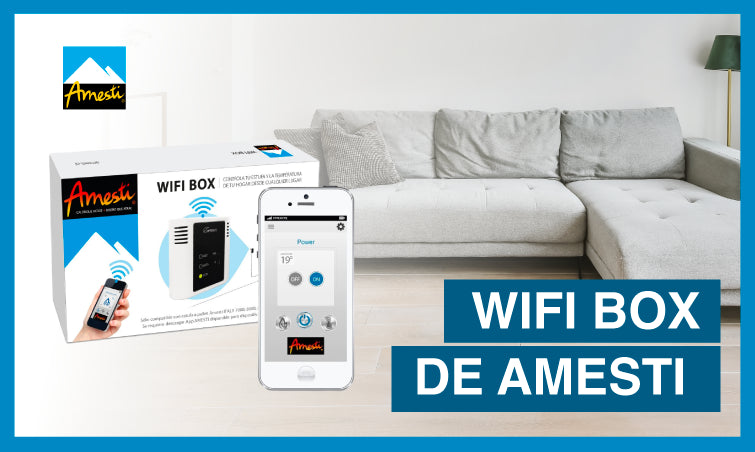 Controla las estufas desde tu celular con Wifi Box Amesti