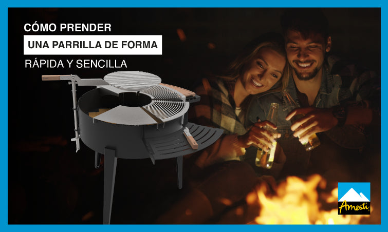 Cómo prender una parrilla de forma rápida y sencilla | Amesti