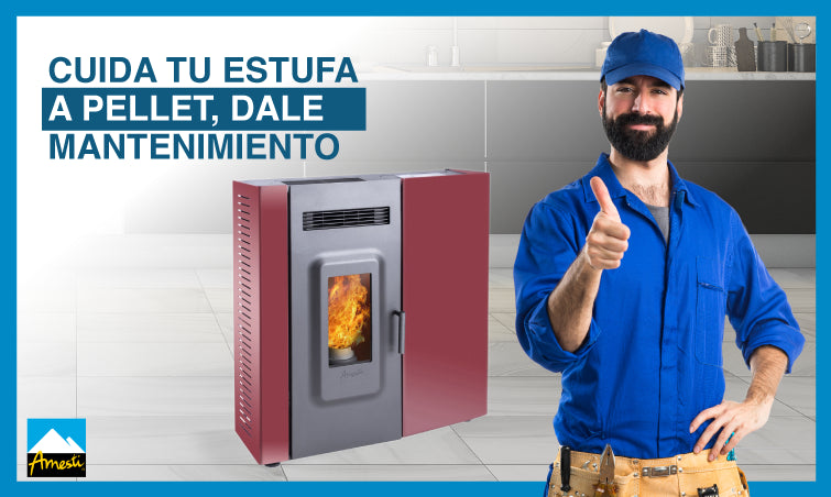 Pasos para una buena mantención de la estufa a pellet | Amesti