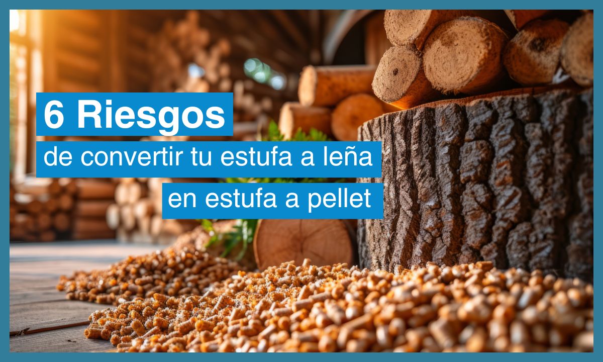 6 RIESGOS de convertir tu estufa de leña a estufa a pellet