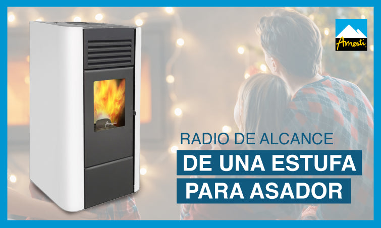 ¿Cuántos metros cuadrados calienta una estufa de pellets?