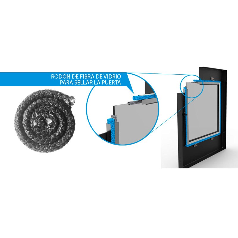 Rodón de Fibra de Vidrio Amesti