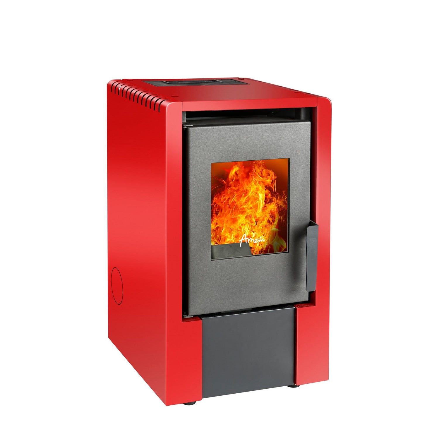 Estufa a pellet Amesti ITALY 6100 roja
