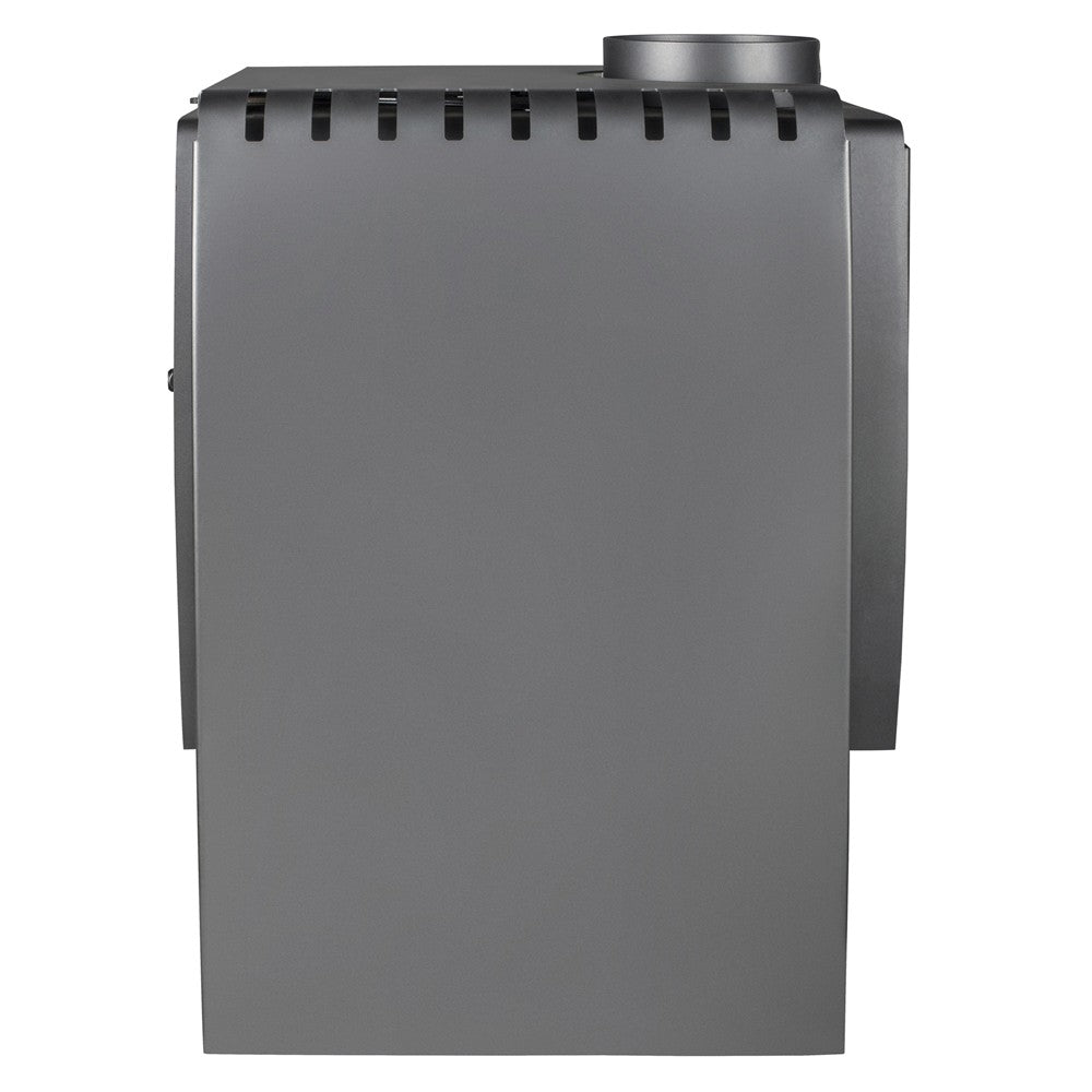 Vistla lateral de Estufa a leña Nordic 360 Charcoal.