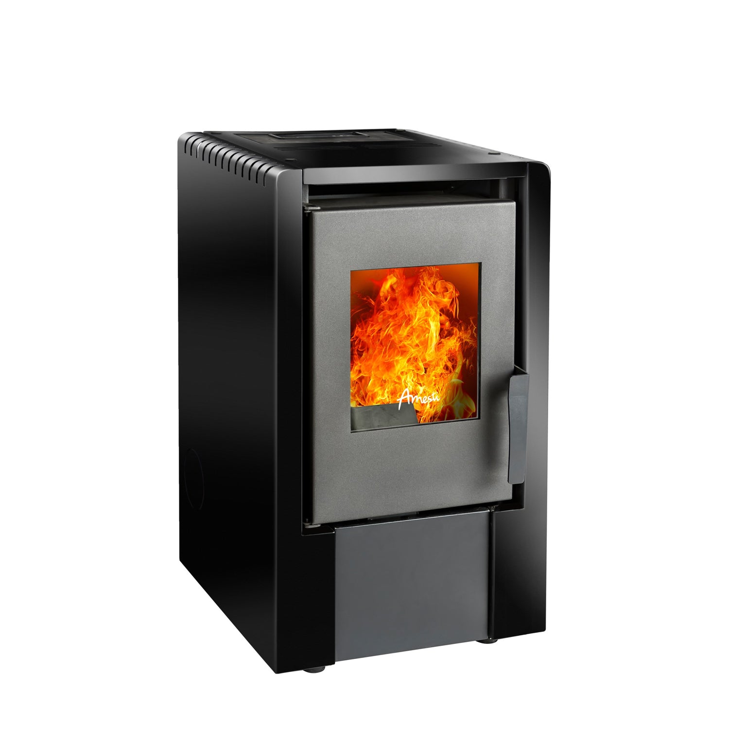 Estufa a pellet Amesti ITALY 6100 negra