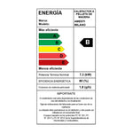 Eficiencia energética de Estufa a Pellet Milano.