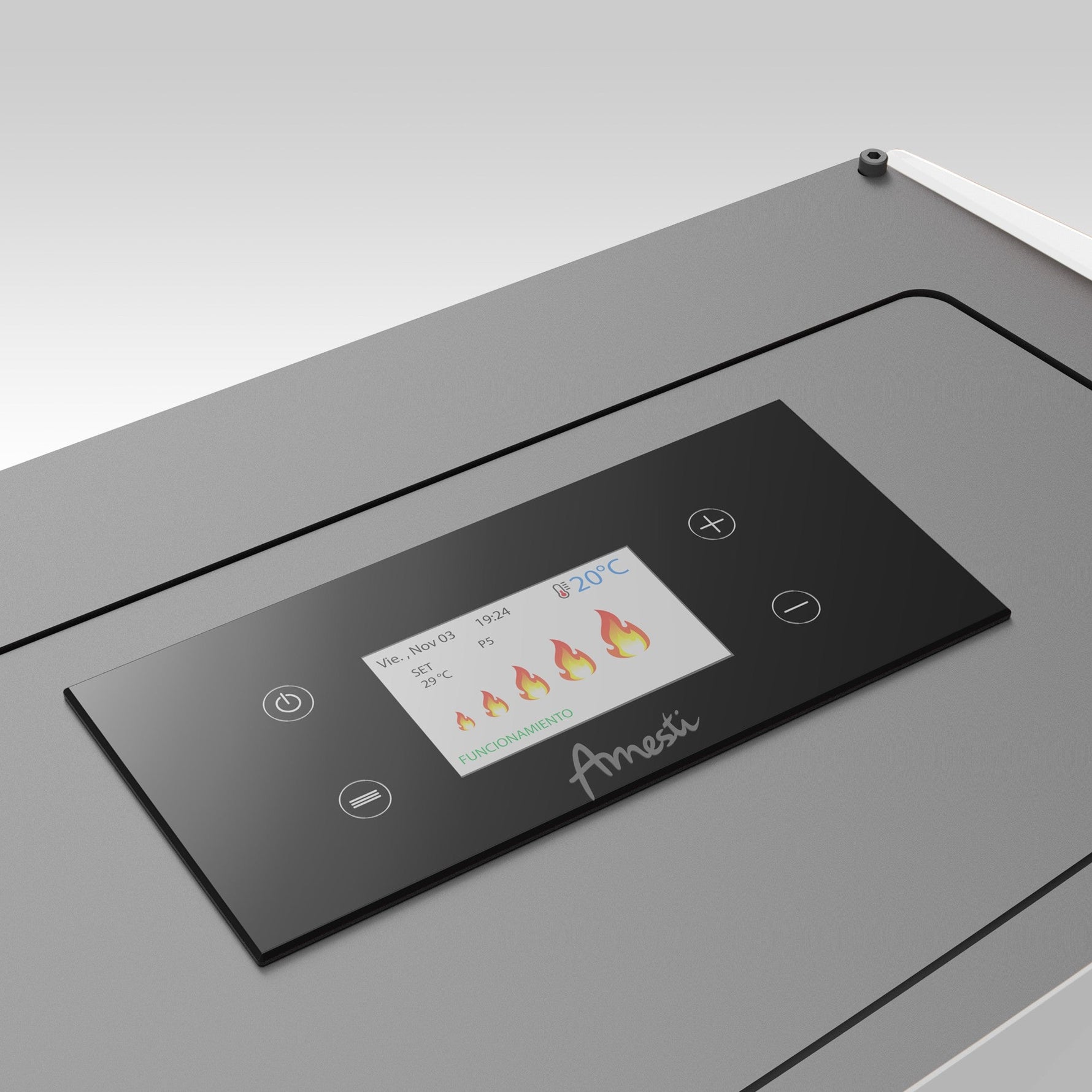 Pantalla Estufa a pellet Amesti Slim 9000