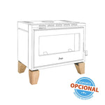 Chimenea Amesti Inserto 800 Palladio