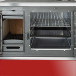 Cocina a leña Amesti Allegra Rojo Italiano