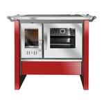 Cocina a leña Amesti Allegra Rojo Italiano