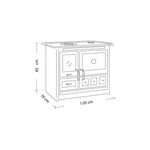 Cocina a Leña Amesti Palladio XXL