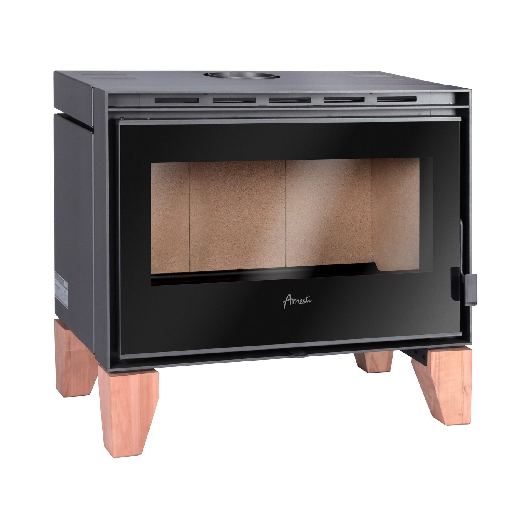 Estufa a Leña Palladio Wooden Freestanding Amesti