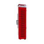 Estufa a pellet alta potencia Slim 9000 Roja