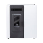 Estufa a pellet alta potencia Slim 9000 blanca