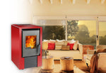 Estufa a Pellet Italy 6100 Rojo Amesti