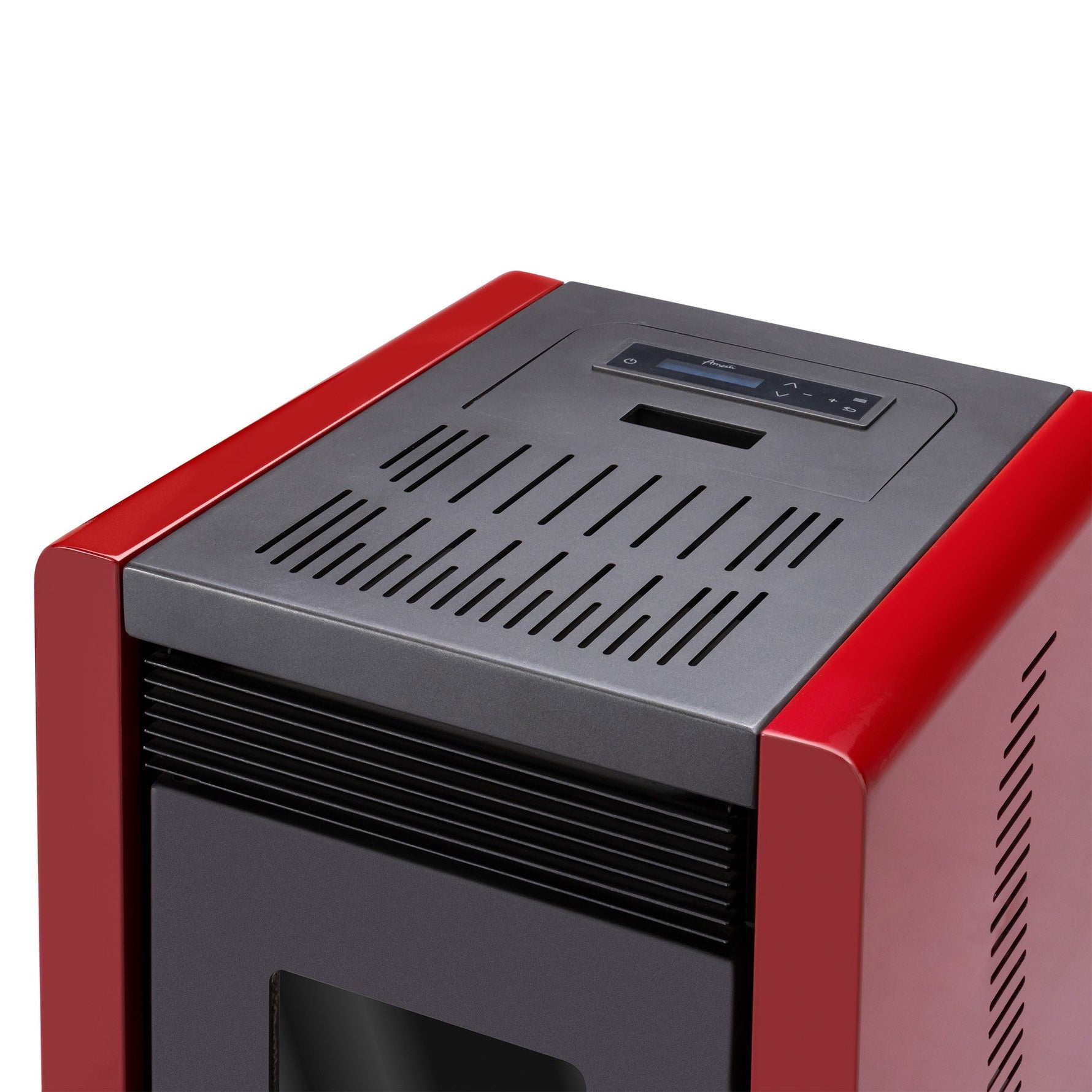 Estufa a pellet Amesti Bambu 6000 rojo