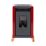 Frontal Estufa a pellet Amesti Bambu 6000 rojo