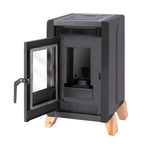 Estufa a pellet Amesti Bambu 6000 negro Amesti