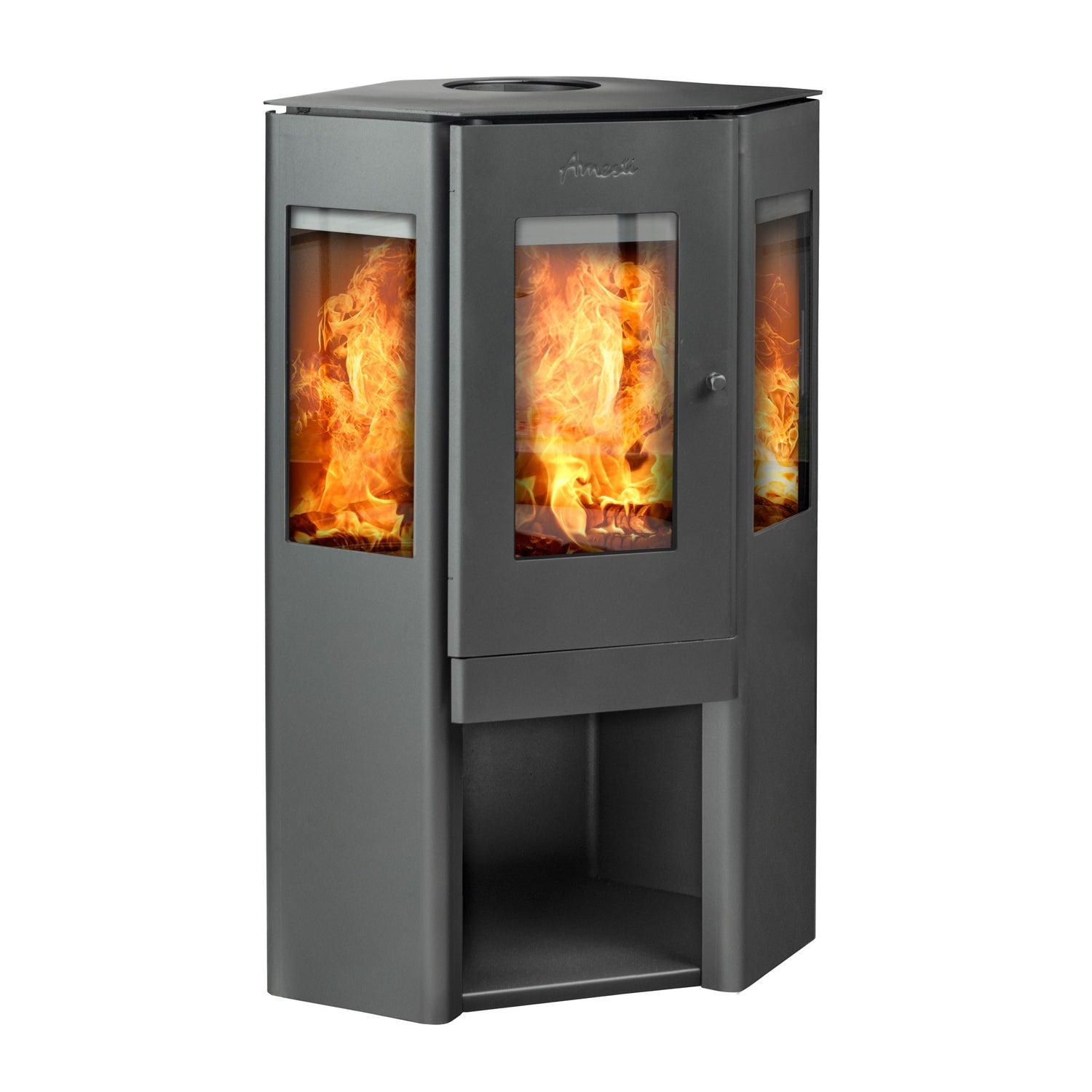 Estufa a leña Amesti Corner 650