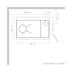 Distancias - CALDERA COCINA ALESSANDRA