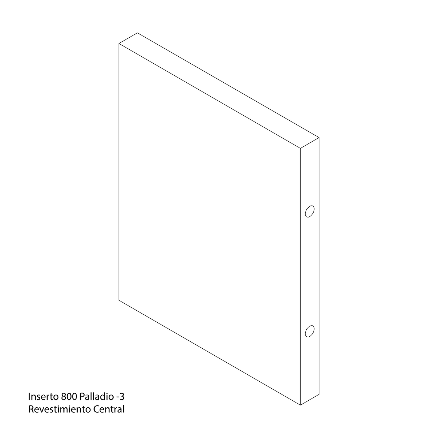 Revestimiento posterior 800 Palladio Amesti