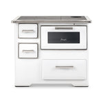 Frontal Cocina a leña Amesti Angelina Blanca