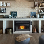 Chimenea a Pellet Inserto 950 Crystal