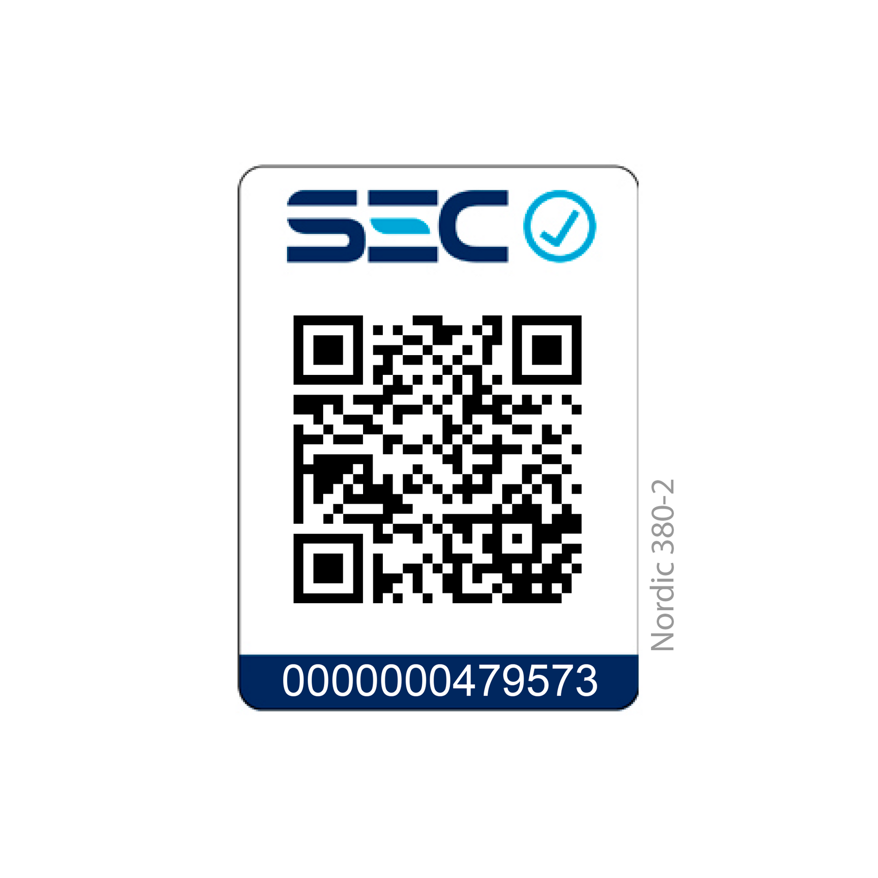 QR SEC Estufa a Leña Amesti Nordic 380