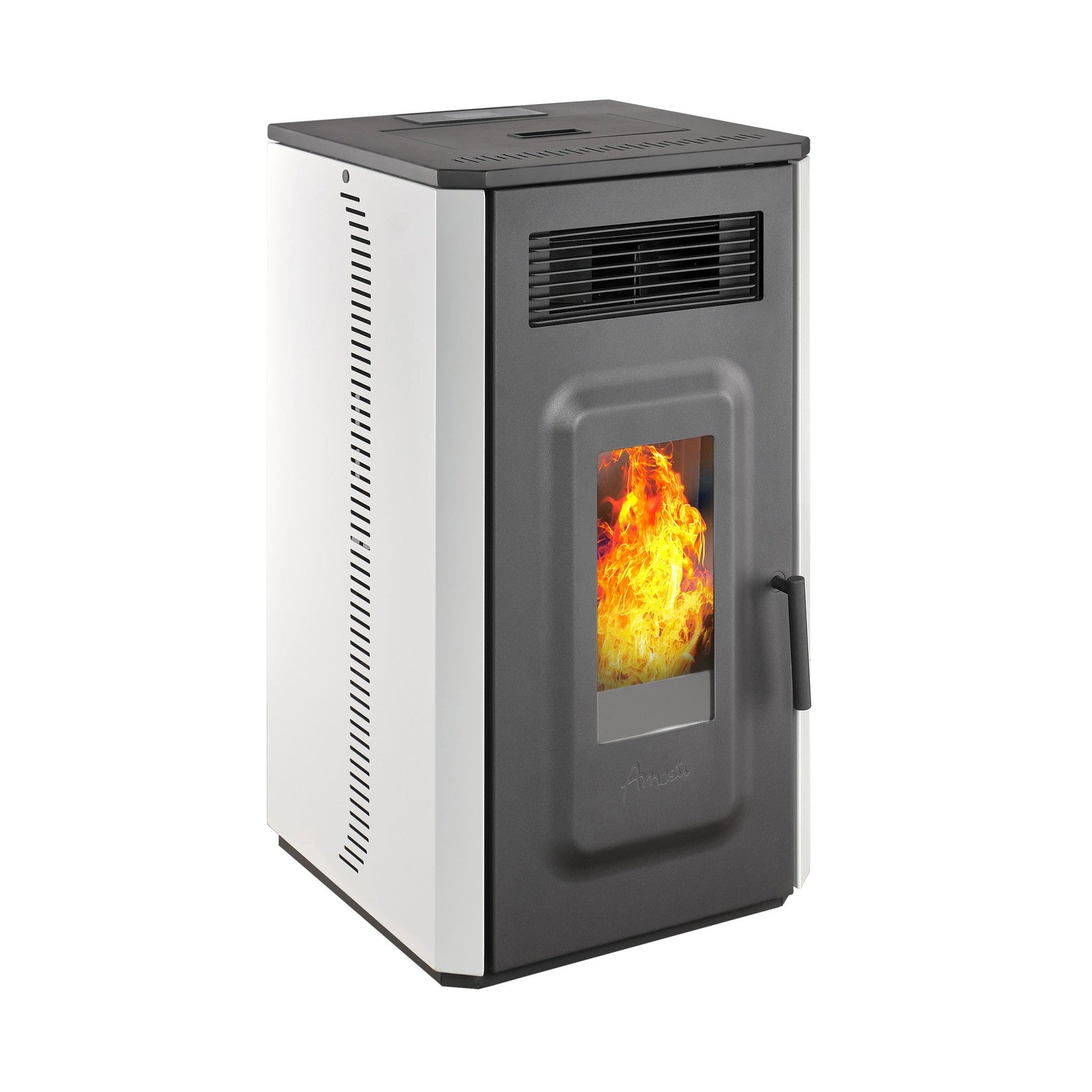 Estufa a pellet Amesti Vulcan 10 blanco