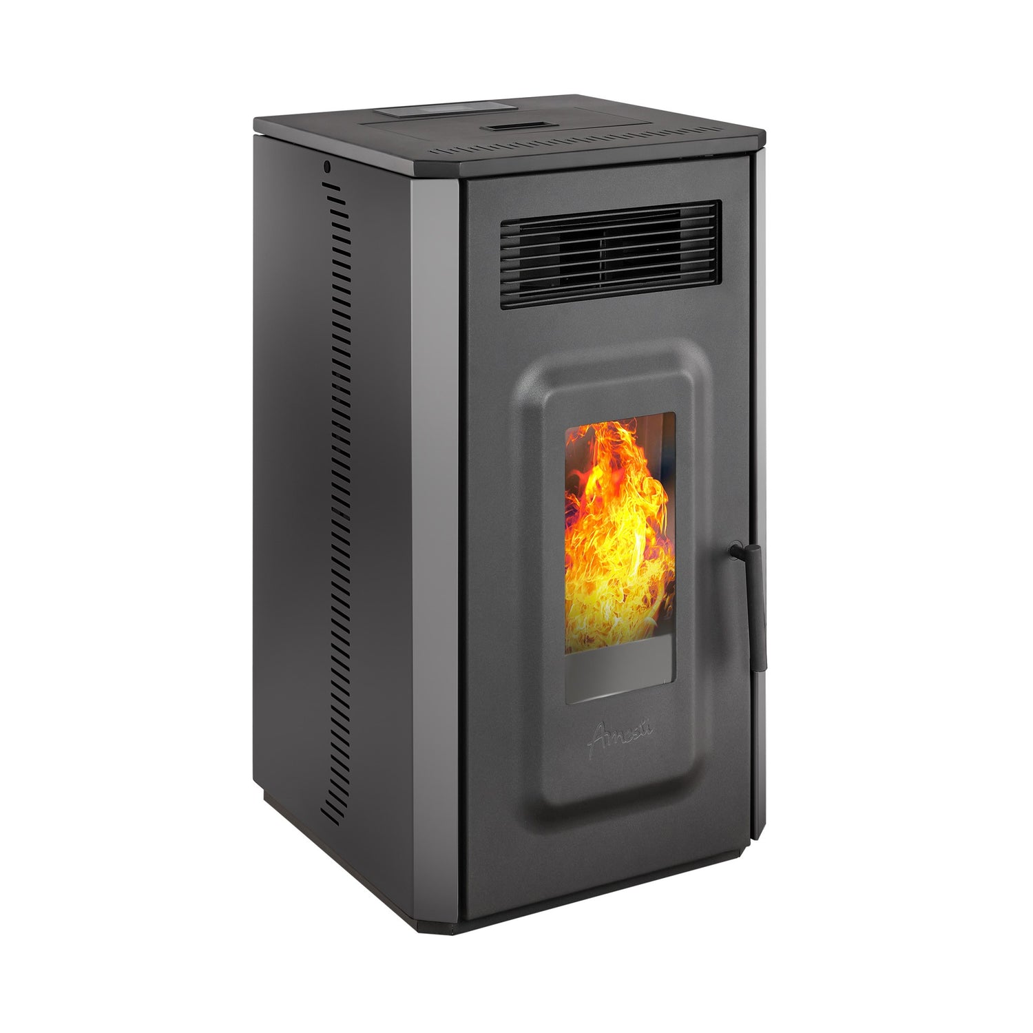 Estufa a pellet Amesti Vulcan 10 negro
