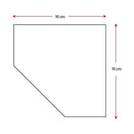 Base esquina 90x90cm Amesti