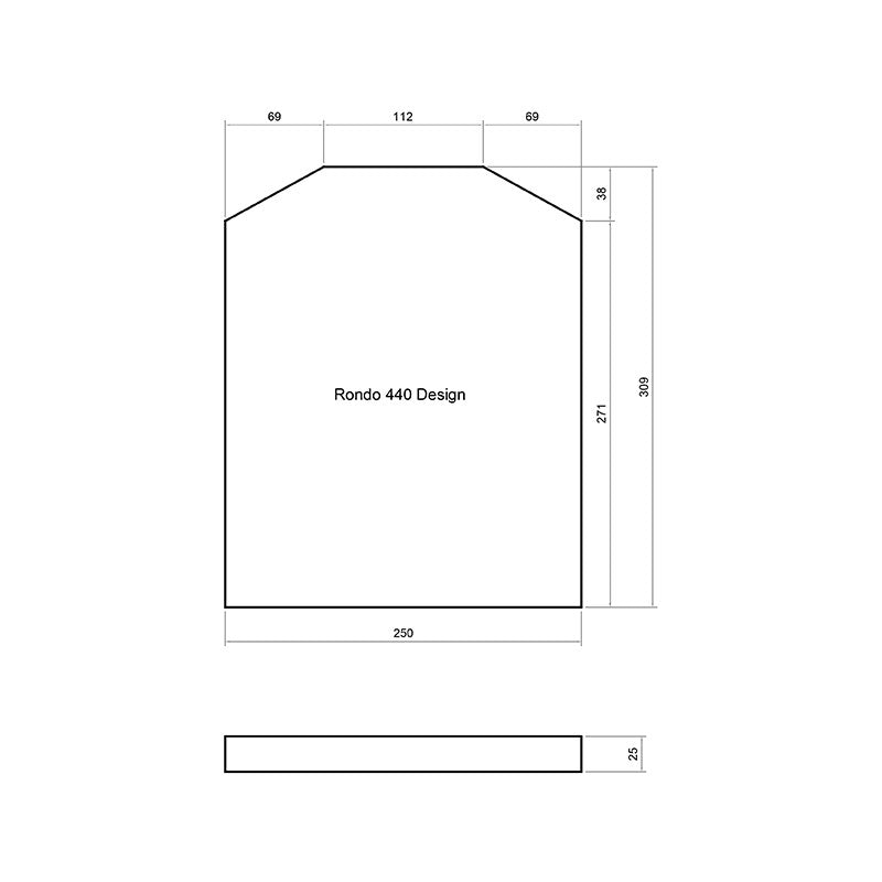 Templador Mineral Rondo 440 Design Amesti 