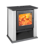 Estufa a Leña Classic 500 blanco - Amesti