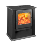 Estufa a Leña Classic 500 negro - Amesti