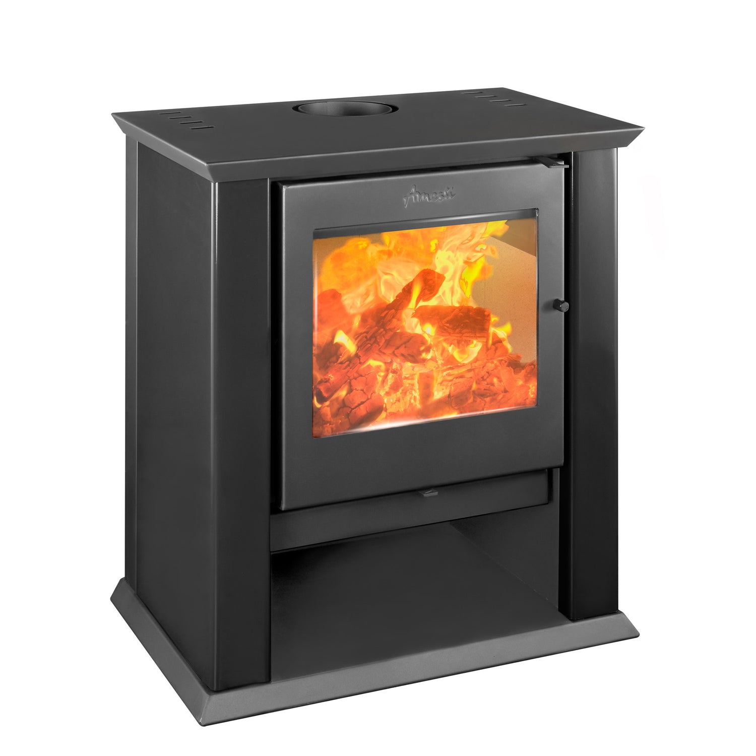 Estufa a Leña Classic 500 negro - Amesti