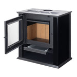 Estufa a Leña Classic 600 negro - Amesti