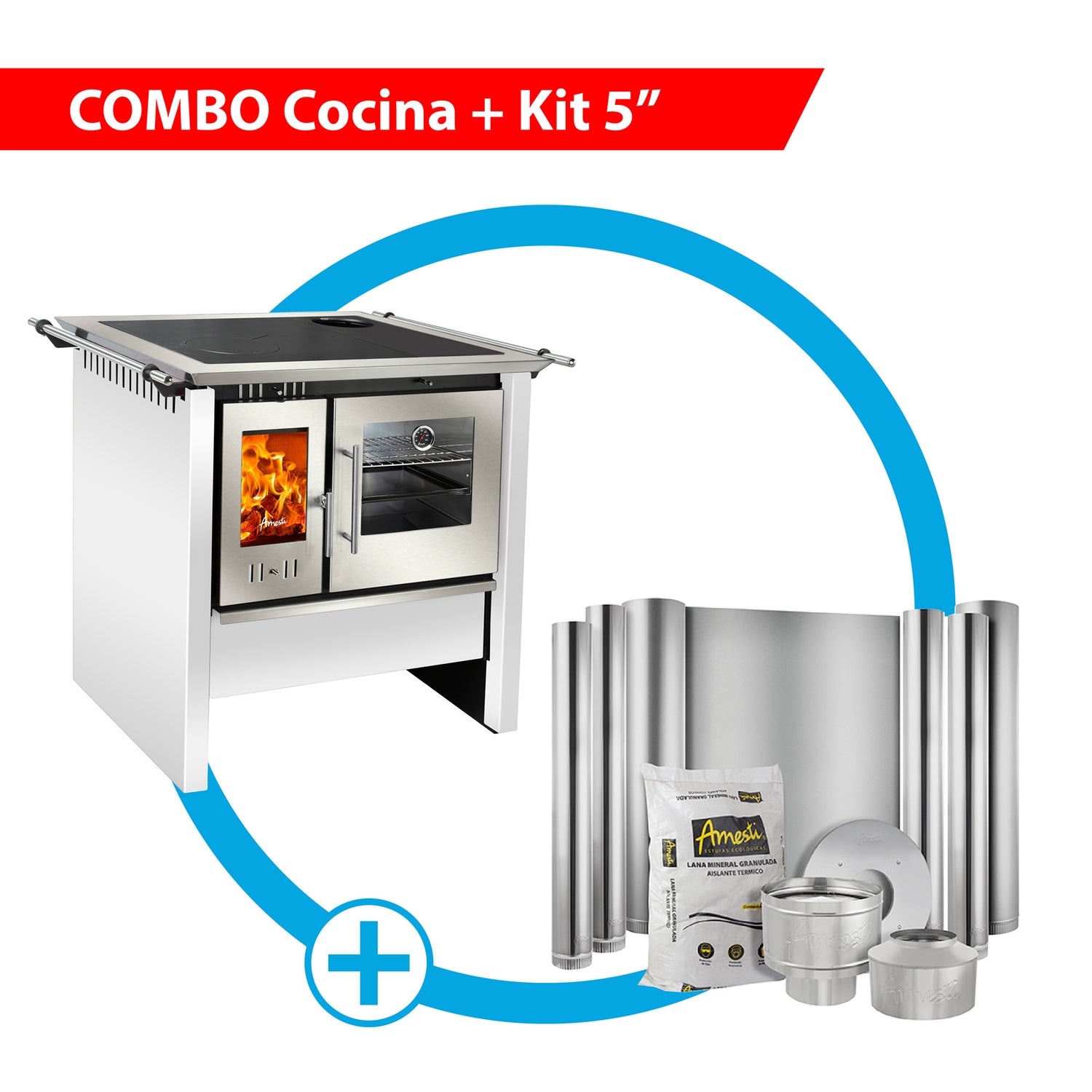 Combo Cocina Allegra + Kit 5"
