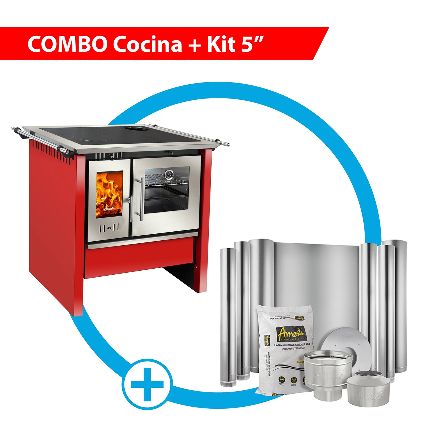 Combo Cocina Allegra + Kit 5"