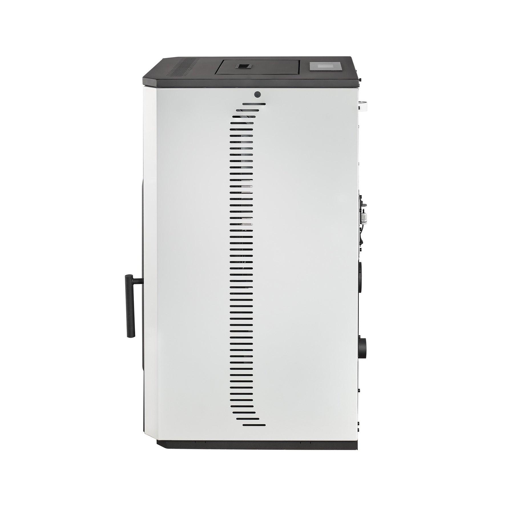 Lateral Estufa a pellet Amesti Vulcan 10