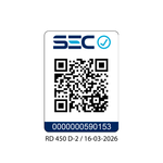 QR Certificación SEC Estufa a Leña Amesti Rondo 450 Design