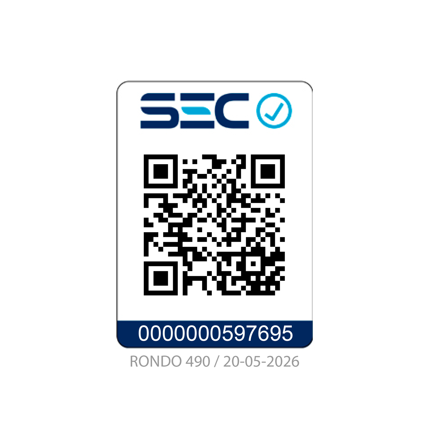 QR SEC Estufa a Leña Amesti Rondo 490